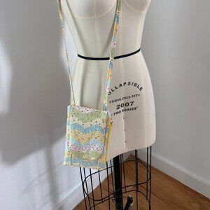 Pastel Cell Phone Cross Body Purse
